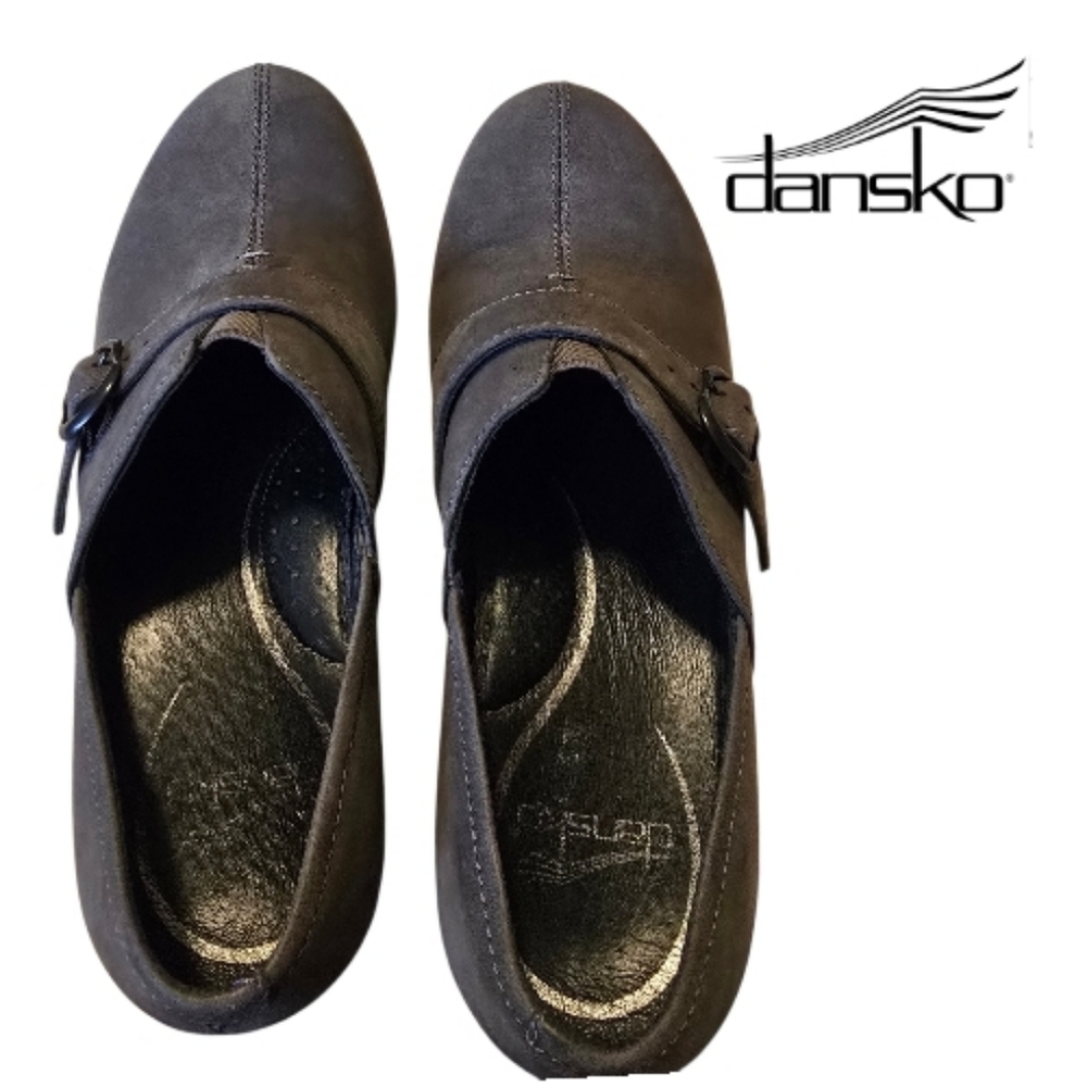 DANSKO Tamara Clogs Charcoal Gray Size 36 (5.5-6) - Picture 7 of 9